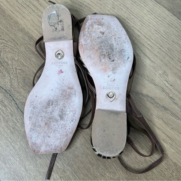 Brother Vellies Tyla Thong Sandal Pony Hair 8 - Picture 7 of 11